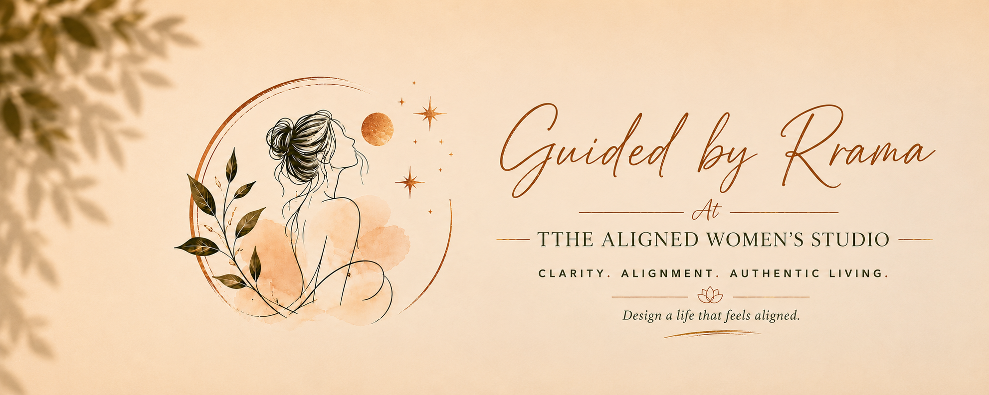 Guided by Rrama at Tthe Aligned Women's Studio — Clarity. Alignment. Authentic Living. Design a life that feels aligned.